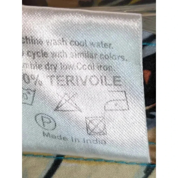 Rima Men's 3XL Hawaiian Shirt Blue Tropical Pocket Resort Wear Beach Cruise BBQ - Picture 5 of 8